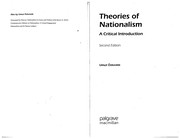 Theories of nationalism a critical introduction