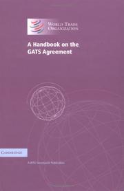 A handbook on the GATS agreement a WTO Secretariat publication
