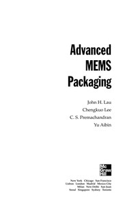 Advanced MEMS packaging