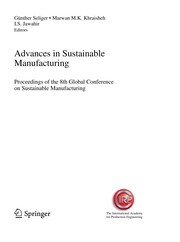 Advances in sustainable manufacturing proceedings of the 8th Global Conference on Sustainable Manufacturing
