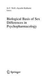 Biological basis of sex differences in psychopharmacology
