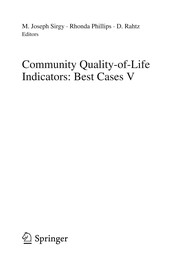 Community quality-of-life indicators best cases V