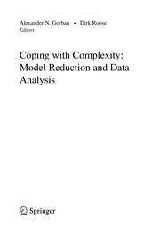 Coping with Complexity Model Reduction and Data Analysis
