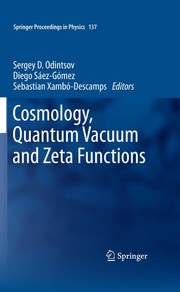 Cosmology, quantum vacuum and zeta functions in honor of Emilio Elizalde