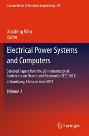 Electrical Power Systems and Computers Selected Papers from the 2011 International Conference on Electric and Electronics (EEIC 2011) in Nanchang, China on June 20-22, 2011, Volume 3