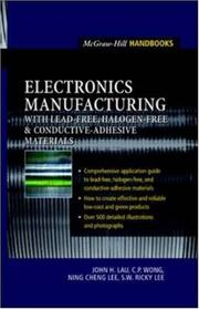 Electronics manufacturing with lead-free, halogen-free, and conductive-adhesive materials