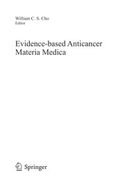 Evidence-based anticancer materia medica