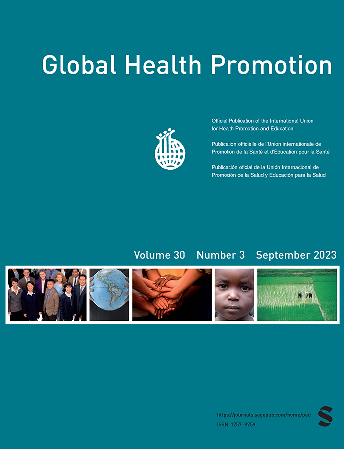 Global health promotion.