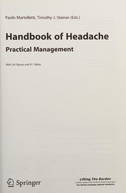 Handbook of headache practical management