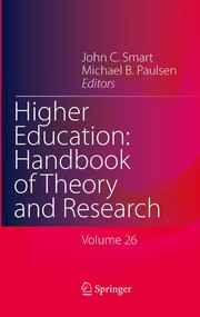 Higher education : handbook of theory and research volume 26