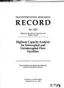 Highway capacity analysis for interrupted and uninterrupted flow facilities