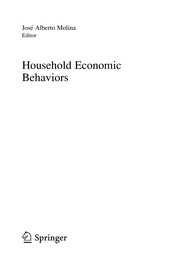 Household economic behaviors