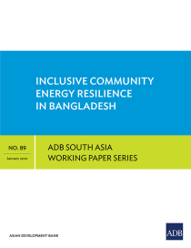 Inclusive community energy resilience in Bangladesh