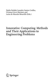 Innovative computing methods and their applications to engineering problems