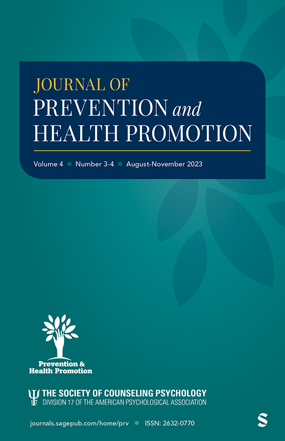 Journal of prevention and health promotion.