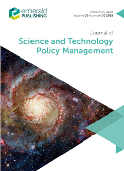 Journal of science and technology policy management.