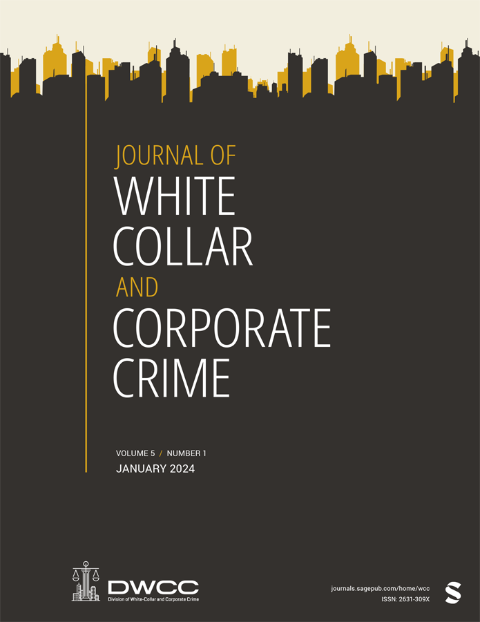 Journal of white collar and corporate crime.