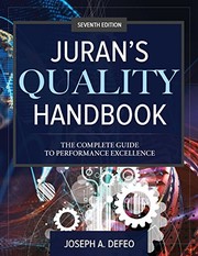 Juran's quality handbook the complete guide to performance excellence