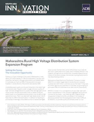 Maharashtra rural high voltage distribution system expansion program.