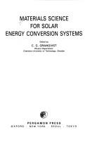 Materials science for solar energy conversion systems