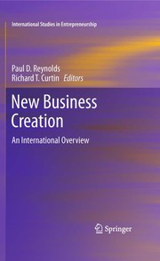 New Business Creation An International Overview