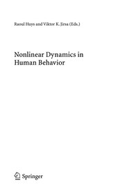 Nonlinear dynamics in human behavior