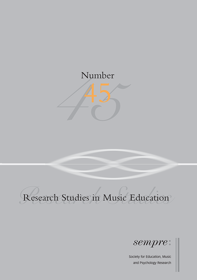 Research studies in music education.