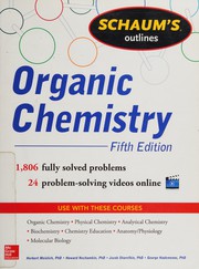 Schaum's outlines of organic chemistry
