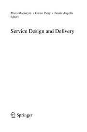 Service Design and Delivery
