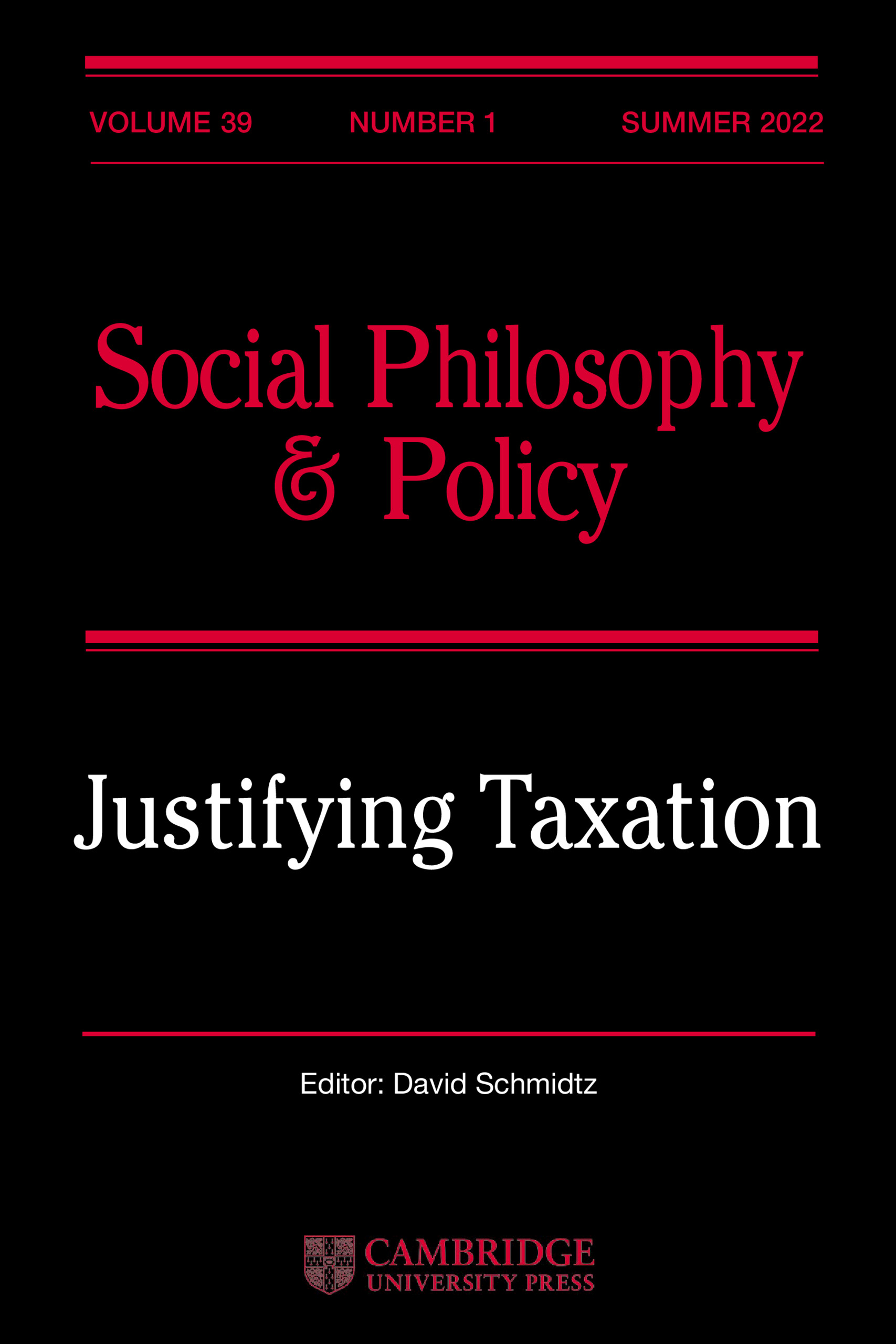 Social philosophy and policy.