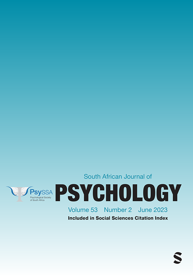 South African journal of psychology.