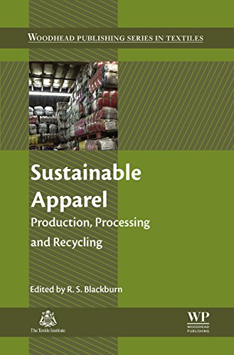 Sustainable apparel production, processing and recycling