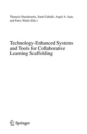 Technology-enhanced systems and tools for collaborative learning scaffolding