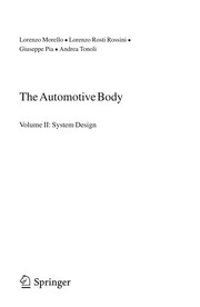 The automotive body volume II: system design
