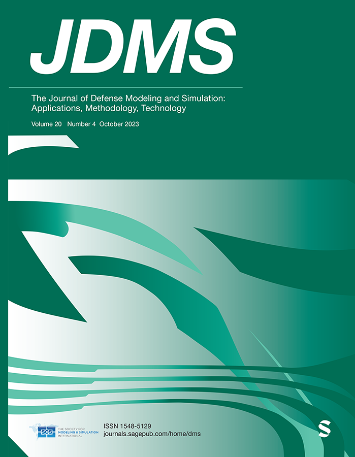 The journal of defense modeling and simulation applications, methodology, technology.