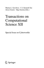 Transactions on computational science XII Special issue on cyberworlds