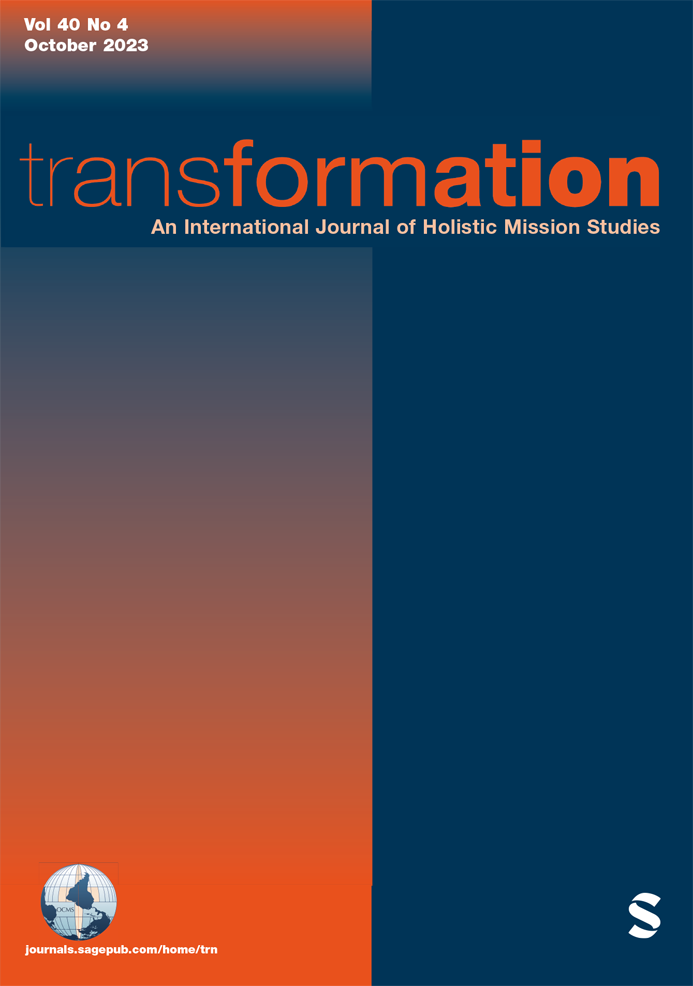 Transformation an international evangelical dialogue on mission and ethics.