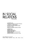 Research methods in social relations.