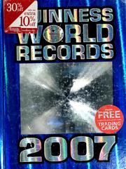 Guinness world records 2007.