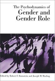 The psychodynamics of gender and gender role