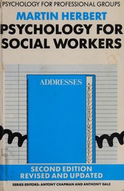 Psychology for social workers