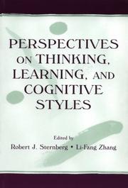 Perspectives on thinking, learning, and cognitive styles