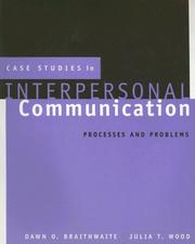 Case studies in interpersonal communication processes and problems
