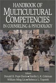 Handbook of multicultural competencies in counseling and psychology