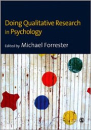 Doing qualitative research in psychology a practical guide
