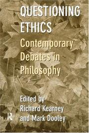 Questioning ethics contemporary debates in philosophy