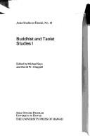 Buddhist and Taoist studies