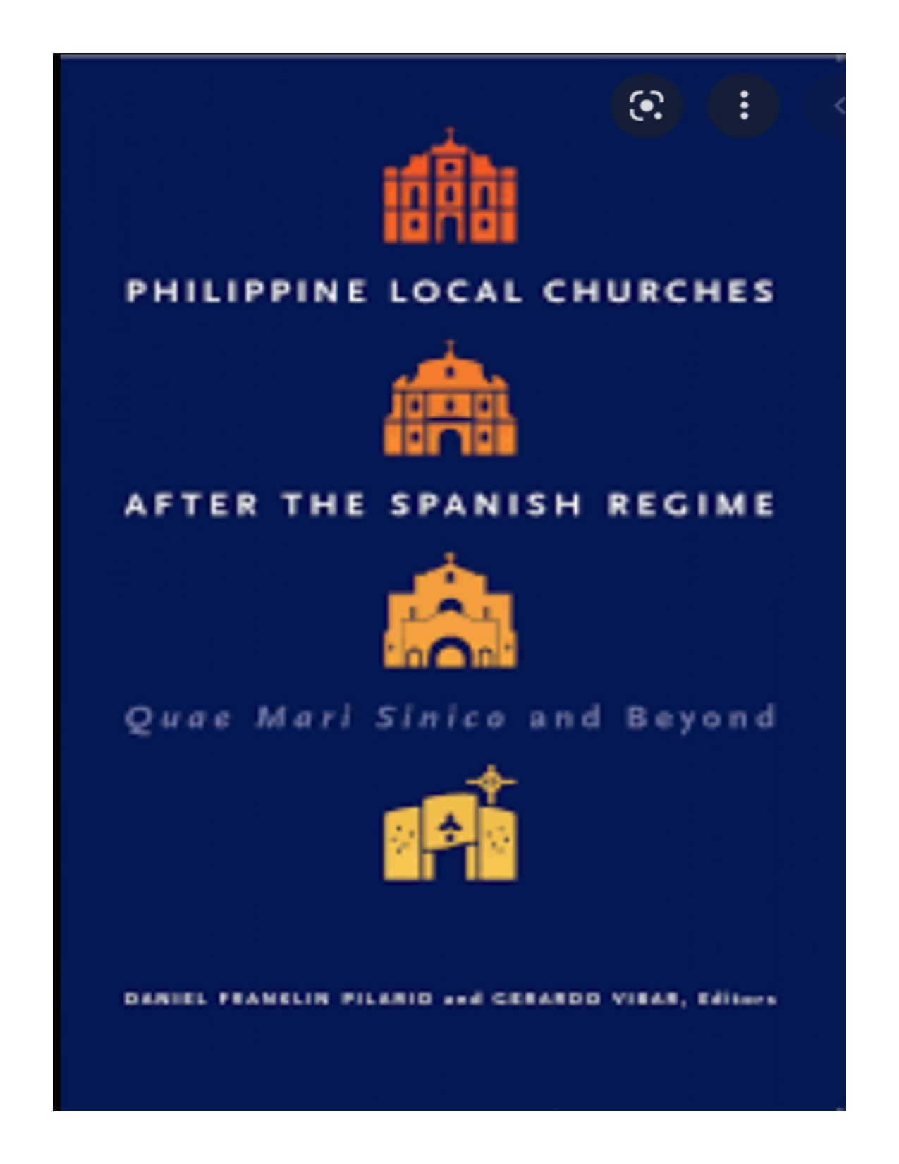 Philippine local churches after the Spanish regime quae mari sinico and beyond