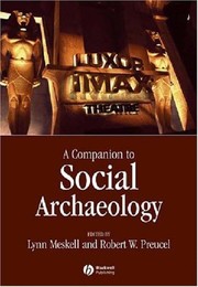 A companion to social archaeology