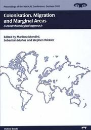 Colonisation, migration, and marginal areas a zooarchaeological approach